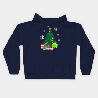 Mooncake Around The Christmas Tree Final Space Kids Hoodie